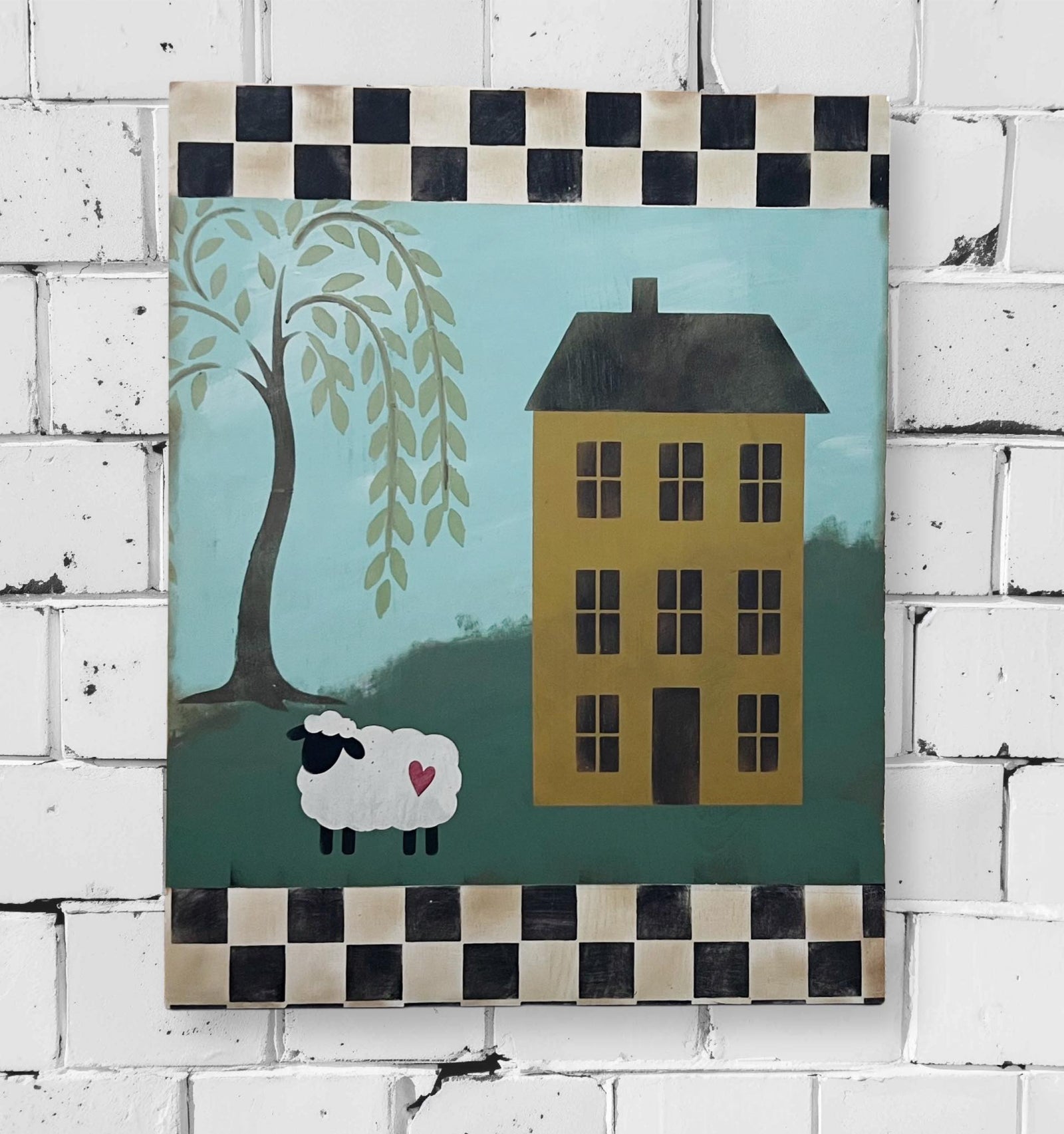 Paint, Stencil, Repeat: Create This Cozy Primitive Scene with Melissa Bradshaw ππ³