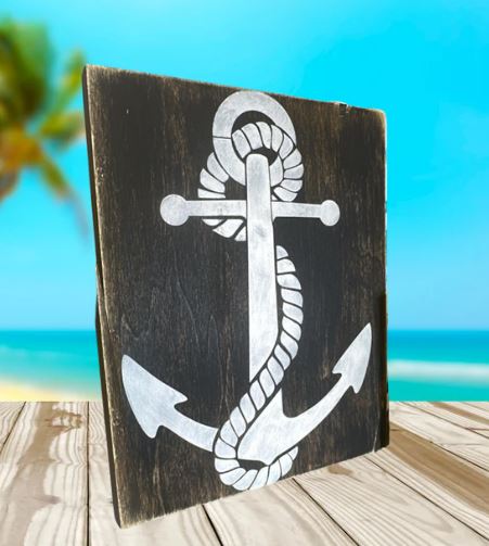 β Rustic Anchor Board Makeover π Coastal Charm in Minutes