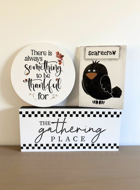 π Stencil Magic: 3 Gorgeous Fall Signs to Make Your Home Cozy