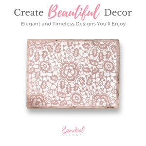 Fleur de Lace 12x16 + 2 Bonuses-Mother's Day-Essential Stencil