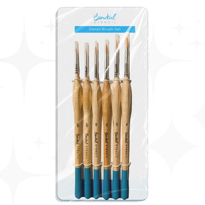 Detail Brush Set (6pk)-Brushes-Essential Stencil