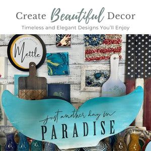 Just Another Day In Paradise Stencil-Stencils & Die Cuts-Essential Stencil