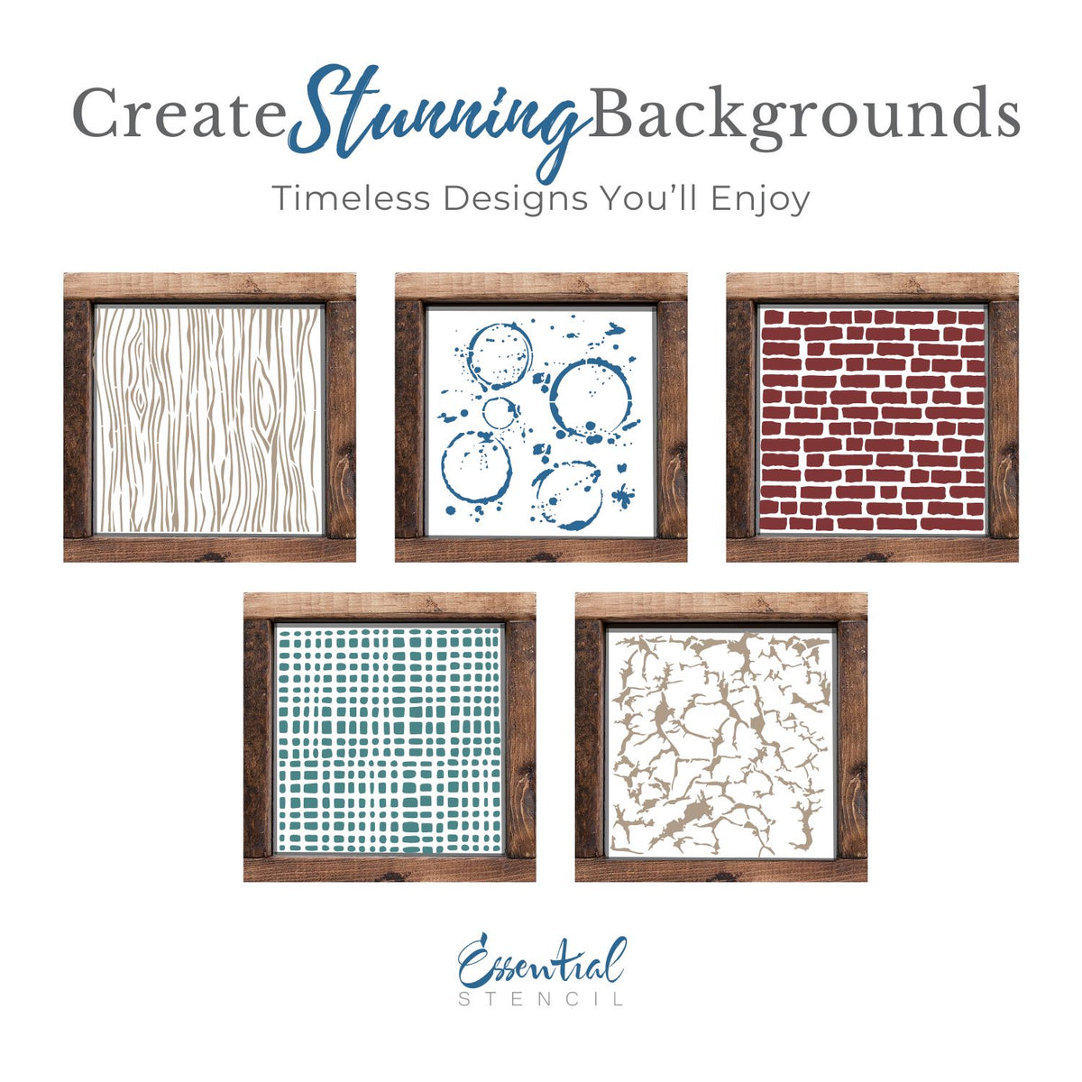 Melissa Bradshaw's Rustic Charm BUNDLE-Collaboration Bundle-Essential Stencil