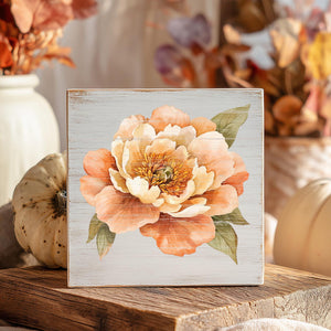 Burgundy & Rust Floral Rub-on Transfer Set-Rub-on Transfer-Essential Stencil