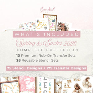 Spring & Easter 2026 Complete Collection-Spring-Essential Stencil