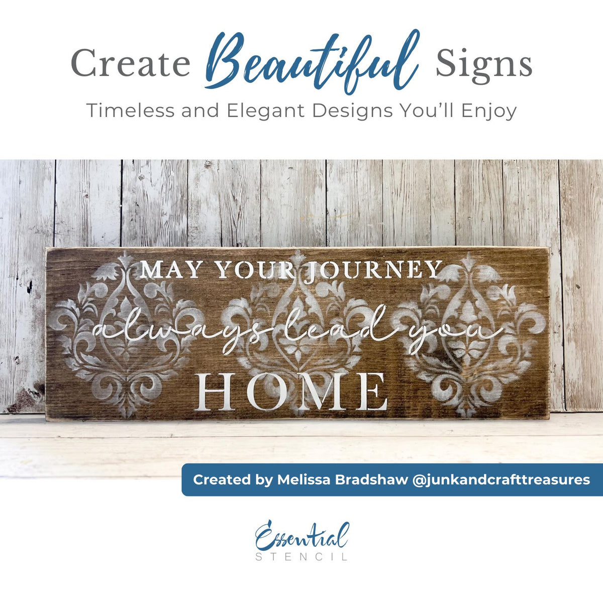 Melissa Bradshaw's Rustic Charm BUNDLE-Collaboration Bundle-Essential Stencil