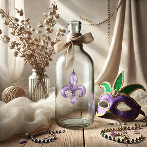 Mardi Gras Masquerade Rub-on Transfer Set-Rub-on Transfer-Essential Stencil