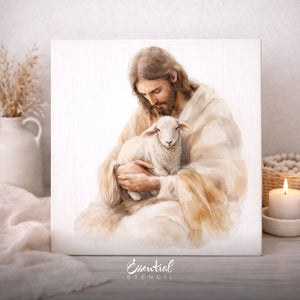 Worthy is the Lamb Rub-On Transfer Set-Rub-on Transfer-Essential Stencil