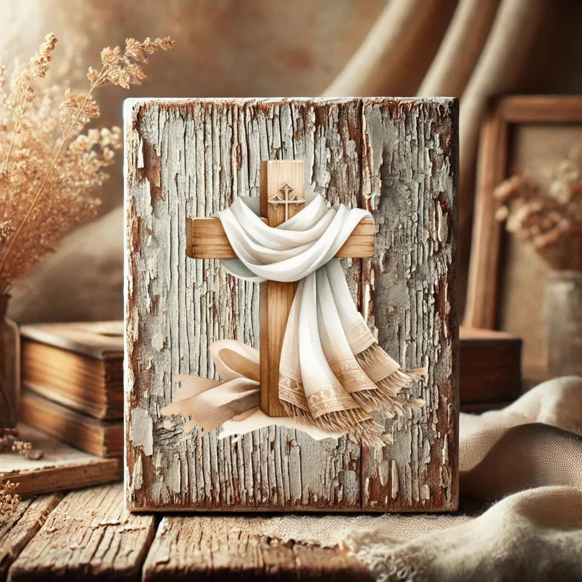 He is Risen Rub-on Transfer Set-Rub-on Transfer-Essential Stencil