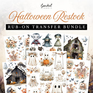 Halloween Restock Transfer Bundle-Halloween-Essential Stencil
