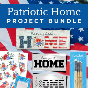 Patriotic Home Sweet Home Project Bundle-Patriotic-Essential Stencil