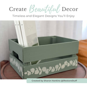 Sharon Hankins Timeless Home Stencil Bundle-Collaboration-Essential Stencil