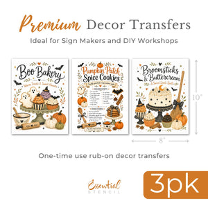 Boo Bakery Transfer Set