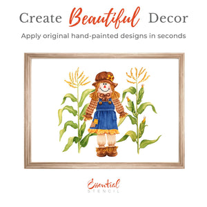 Scarecrow Rub-on Transfers-Rub-on Transfer-Essential Stencil