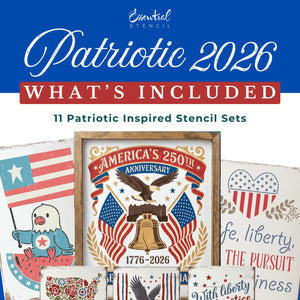 Patriotic 2026 Stencil Bundle-Patriotic-Essential Stencil