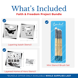 Faith & Freedom Project Bundle-Bundle-Essential Stencil