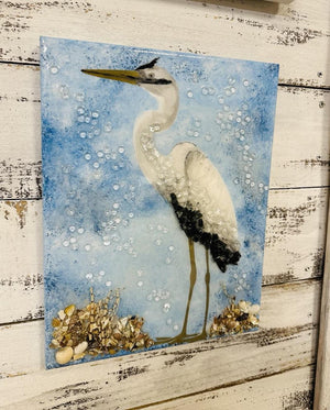 Harbor Heron Silhouette-Stencils & Die Cuts-Essential Stencil
