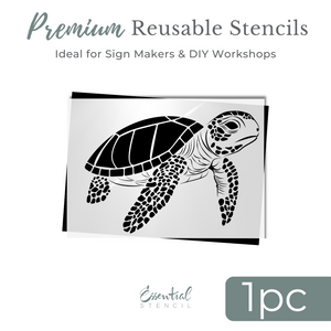 Sea Turtle Stencil-Stencils & Die Cuts-Essential Stencil