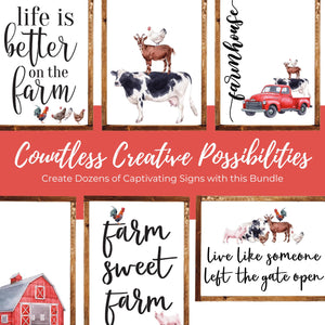 Better on the Farm Bundle-Essential Stencil