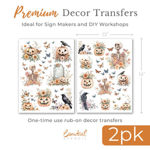Halfway to Halloween Transfer Bundle-Halloween-Essential Stencil