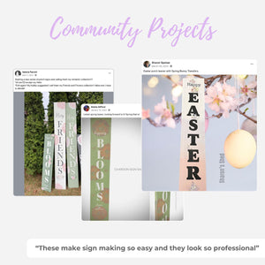 Spring Porch Leaner Bundle-Porch Leaner-Essential Stencil