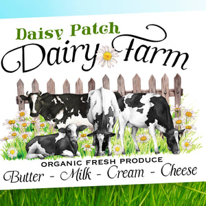 Dairy Farm Rub-on Transfer-Rub-on Transfer-Essential Stencil