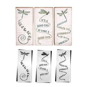 It's a Good Day Dragonfly Stencil Set (3pk)-Collaboration Bundle-Essential Stencil