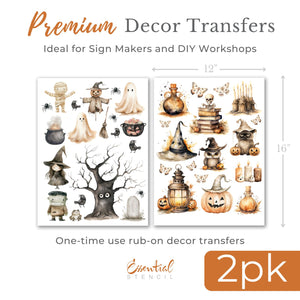 Halfway to Halloween Transfer Bundle-Halloween-Essential Stencil