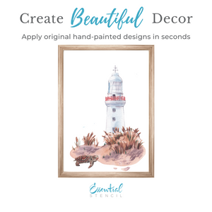 Coastal Rub-on Transfer Set-Rub-on Transfer-Essential Stencil