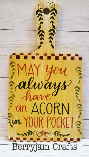 An Acorn in your Pocket Stencil-Fall-Essential Stencil