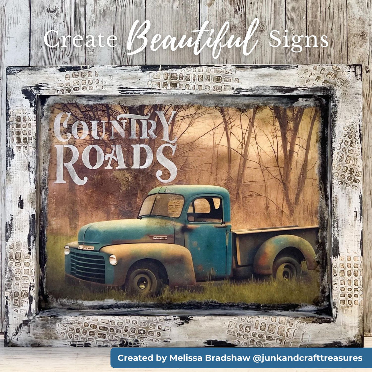 Melissa Bradshaw's Rustic Charm BUNDLE-Collaboration Bundle-Essential Stencil