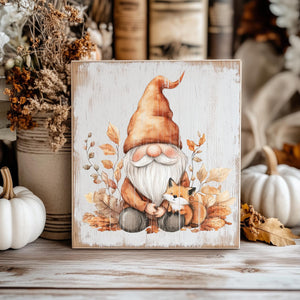 Fall Forest Gnome Rub-on Transfer Set-Rub-on Transfer-Essential Stencil