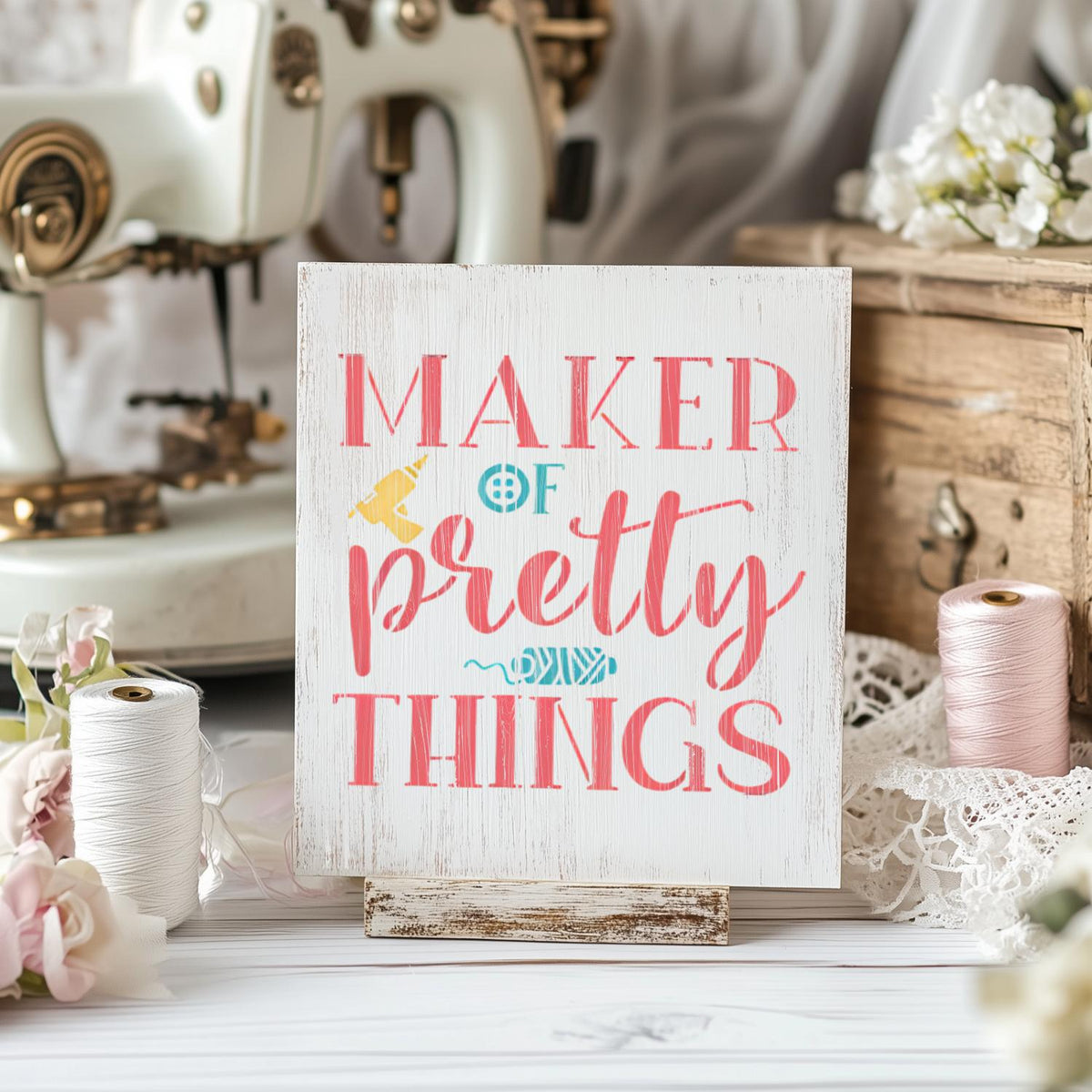 Live Love Craft 6x6 Mini Stencil (4pk)-Mother's Day-Essential Stencil