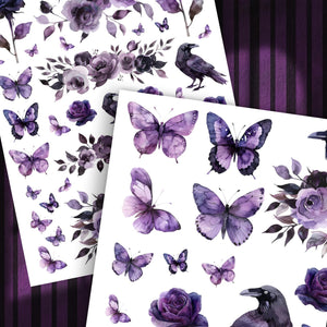 Mystical Garden Rub-on Transfer Set-Rub-on Transfer-Essential Stencil