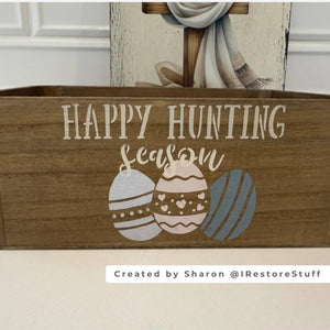 Easter Wishes Mini Stencil (4pk)-Easter-Essential Stencil