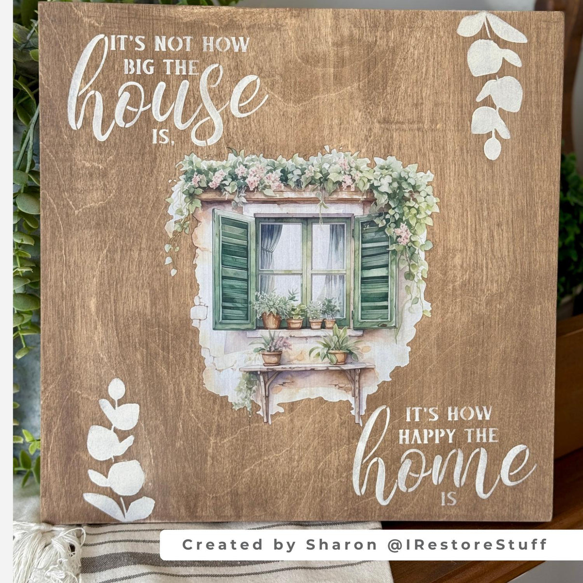 Sharon Hankins Timeless Home Stencil Bundle-Collaboration-Essential Stencil