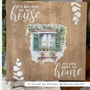 Sharon Hankins Timeless Home Stencil Bundle-Collaboration-Essential Stencil