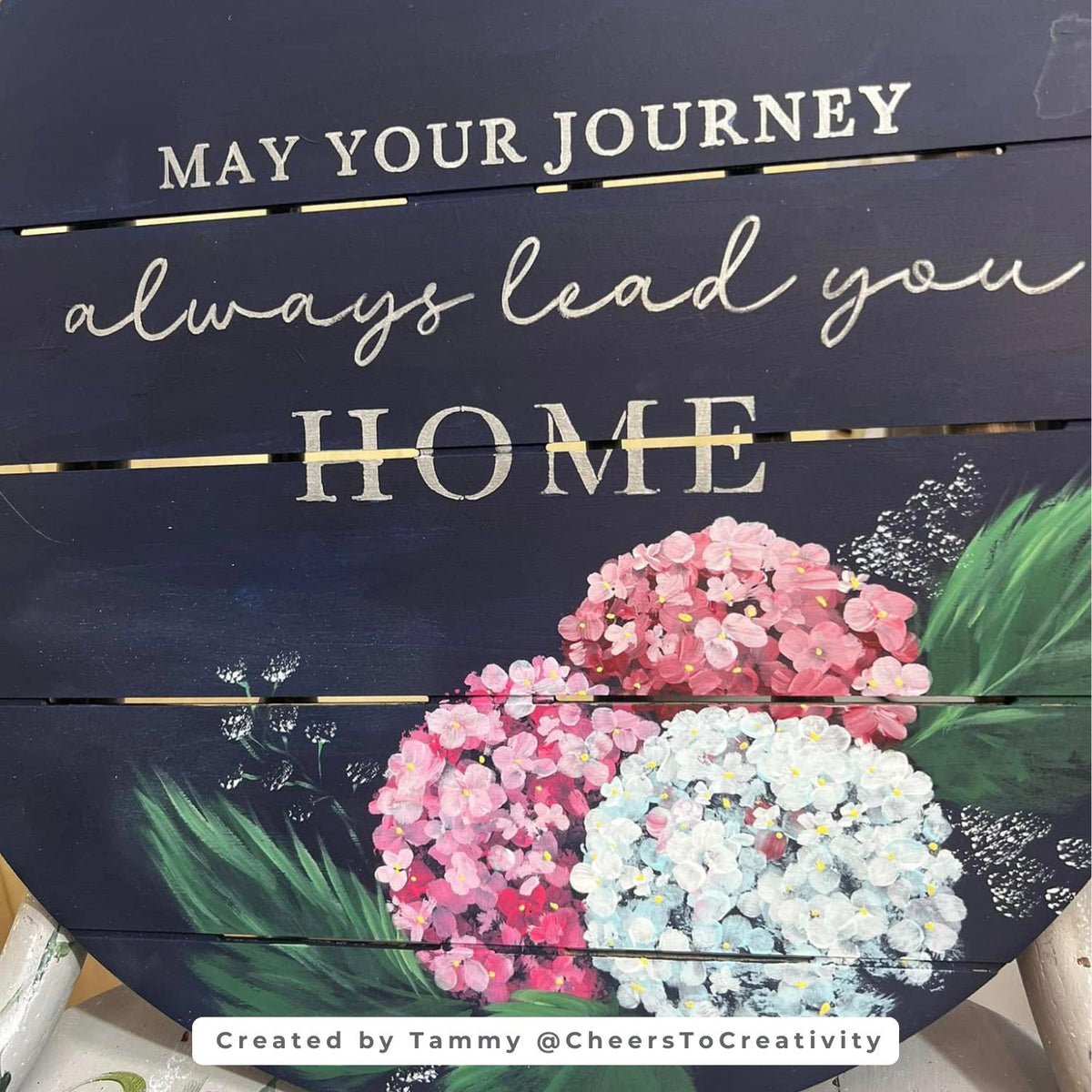 May Your Journey Always Lead You Home Stencil-Collaboration-Essential Stencil