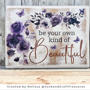 Be Your Own Kind of Beautiful-Essential Stencil