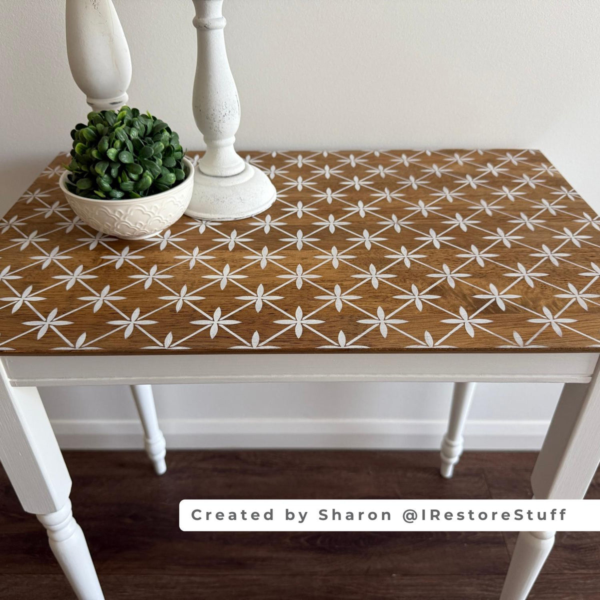 Sharon Hankins Timeless Home Stencil Bundle-Collaboration-Essential Stencil
