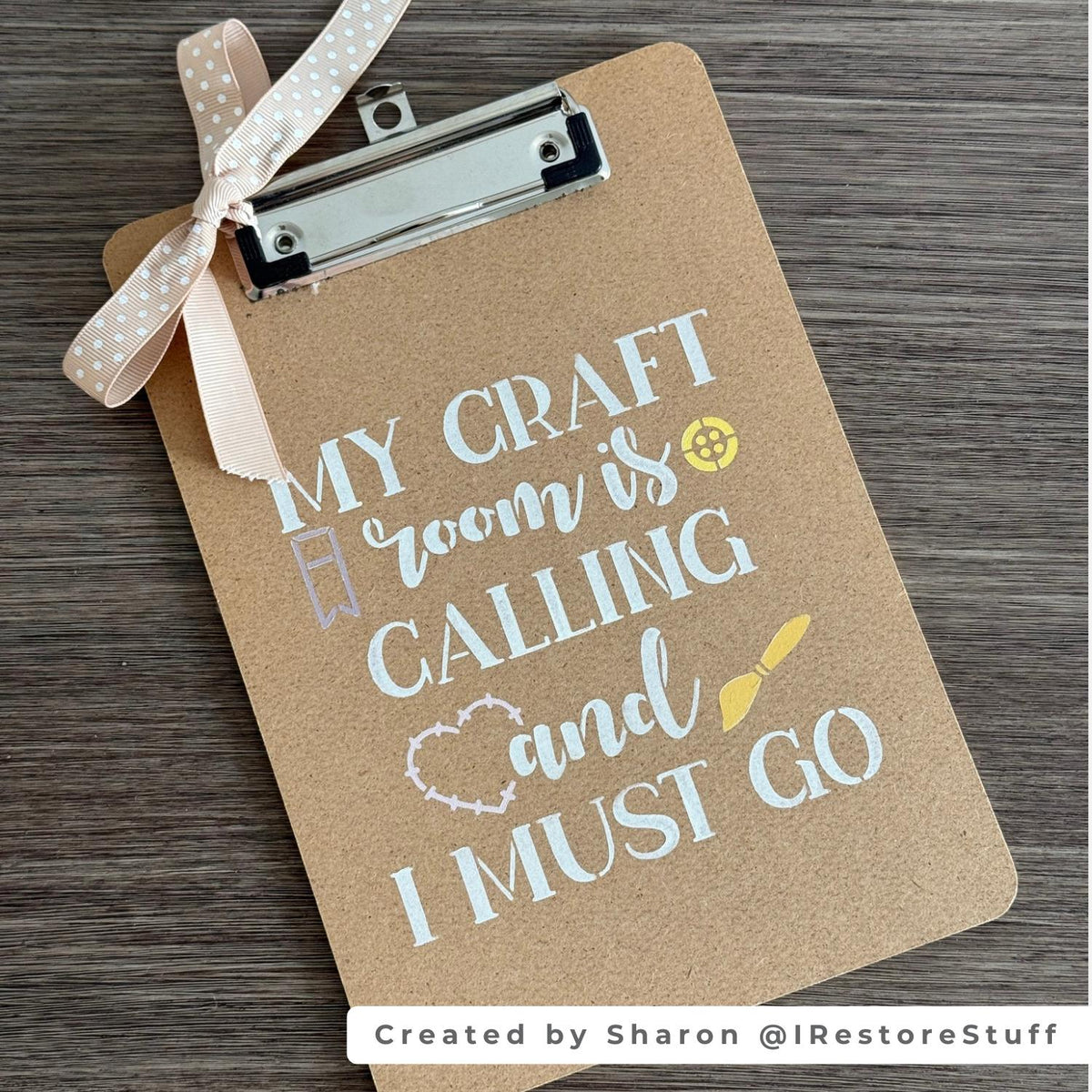 Live Love Craft 6x6 Mini Stencil (4pk)-Mother's Day-Essential Stencil