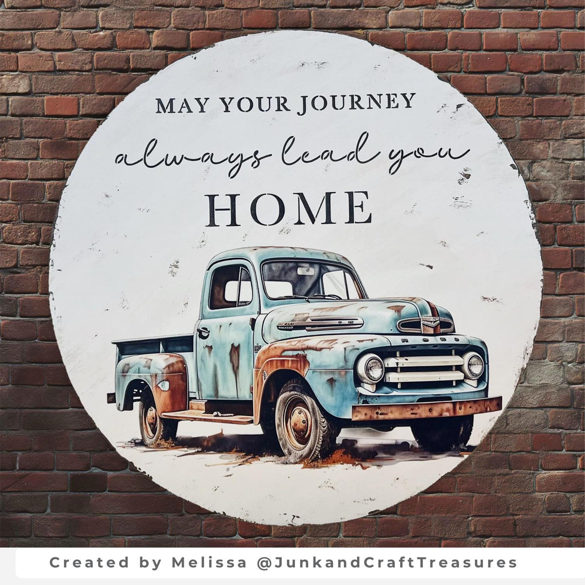 May Your Journey Always Lead You Home Stencil-Collaboration-Essential Stencil