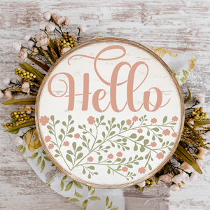 Floral Hello