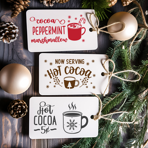 Hot Cocoa Christmas Stencil Set