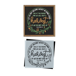 Galatians 6:9 Scripture Stencil-Stencil-Essential Stencil