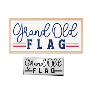 Grand Old Flag Stencil-Patriotic-Essential Stencil