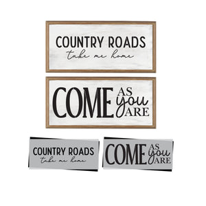 Country Roads Stencil Set (2pk)-Summer-Essential Stencil