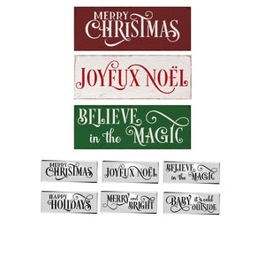 Holiday Script Christmas Stencil Set-Christmas-Essential Stencil