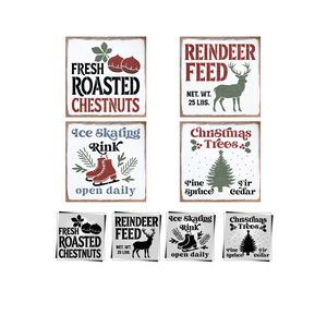 Holiday Mercantile Stencil Set