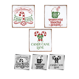 Candy Cane Lane Stencil Set